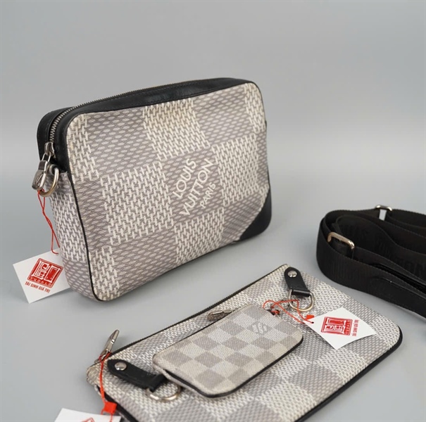 Túi LV Trio màu xám (sét 3) (DR1201) sz25+