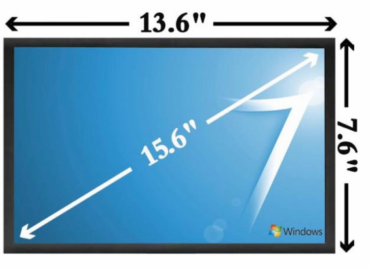 Màn hình laptop LED SLIM 15.6" 30PIN FHD full viền không tai