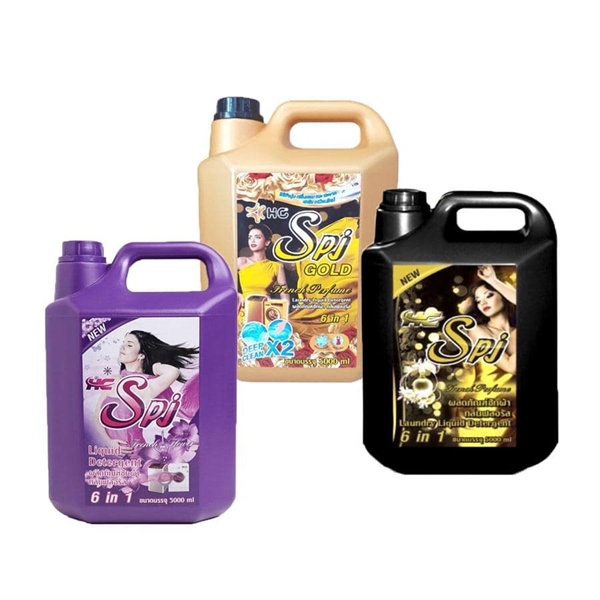 Nước giặt xả vải HC SPJ Velvet Secret Laundry Detergent dung tích 5000ml 4 can/ thùng