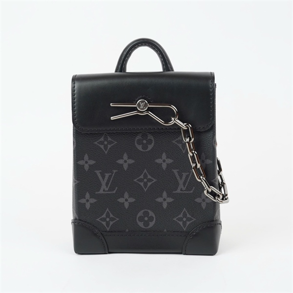 Túi LV Steamer hoa đen sz15 +