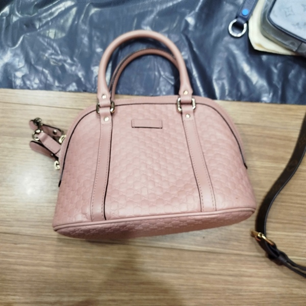 Túi GG Alma màu hồng 449654 - 520981 sz24 (PN) KG+