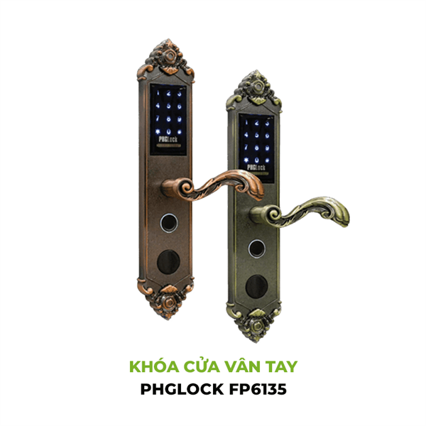 Khóa cửa vân tay PHGLock FP6135 / APP