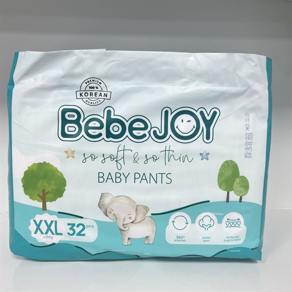 Bỉm Bebejoy Premium quần 2XL32 (>=15kg) mới
