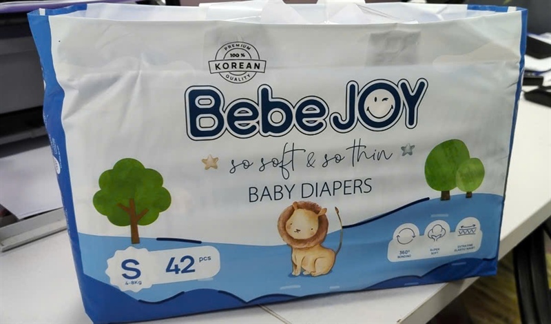 Bỉm Bebejoy Premium dán S42 (6-11kg) mới