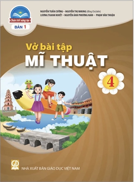 Vở bài tập Mĩ Thuật 4 - Bản 1