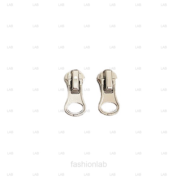Đầu dây kéo kim loại số 3 tay kéo oval #020202