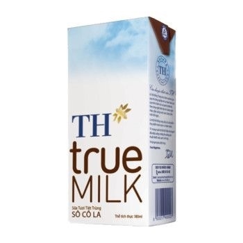 Sữa tươi tiệt trùng TH True Milk hương socola 180mlX48