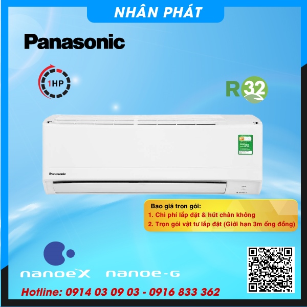 Máy lạnh 1 chiều 1HP N9ZKH-8 Panasonic