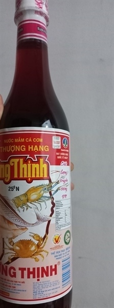 Nước Mắm Hưng Thịnh 25 Độ