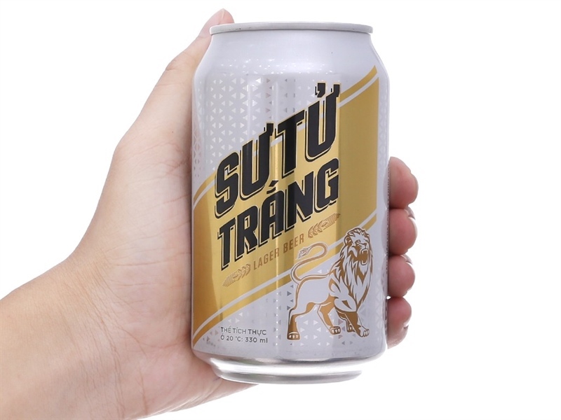 Bia sư tử trắng