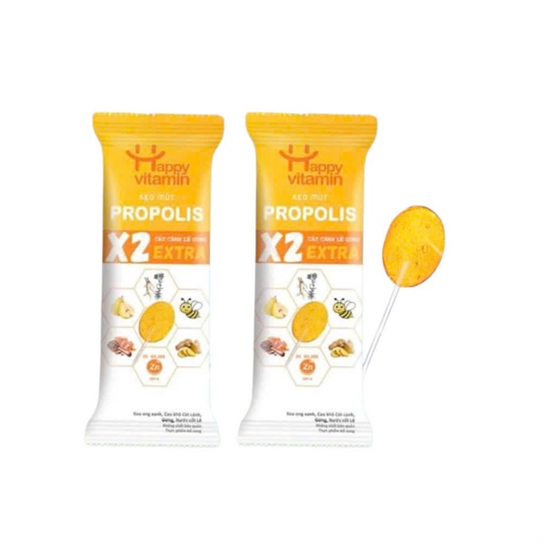 Kẹo mút Happy keo ong Propolis