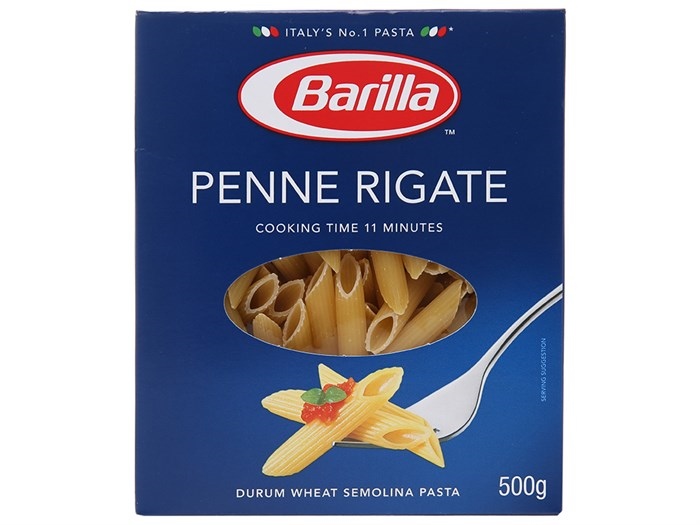 Nui ống tre Penne Rigate no.73 Barilla 500g