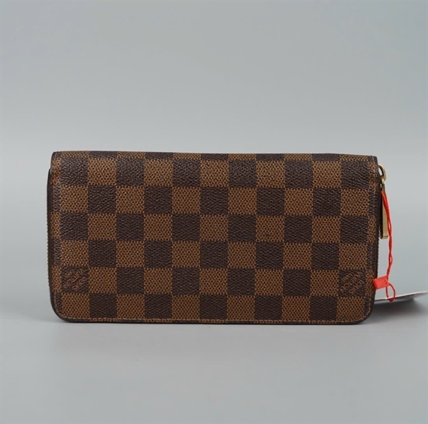 Ví LV ô vuông nâu (LT) KG+