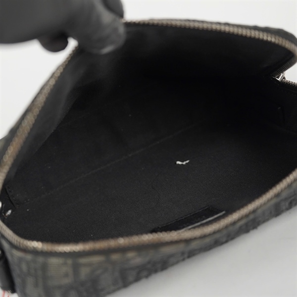 Túi Dior đeo chéo đen sz22 (PN) KG+