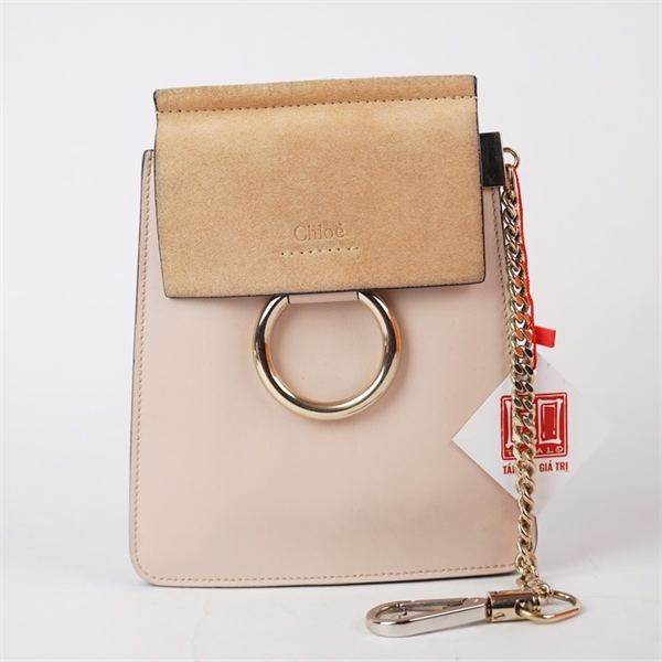Túi Chloe hồng nude sz15 KG+