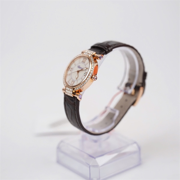 Đồng hồ Chopard vàng hồng viền kim-kim zin (1779700) sz30.4 (HC) KG+