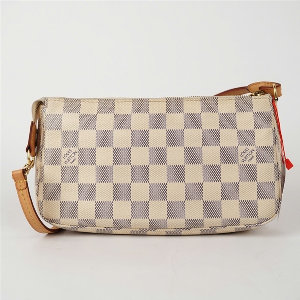 Túi LV Pochette ô vuông xám sz22 (HC)+