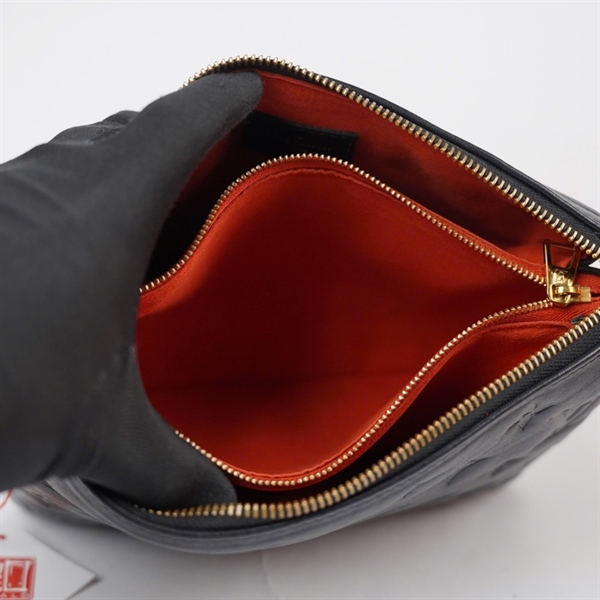 Túi LV Coussin hoa đen 2 strap sz21 KG+