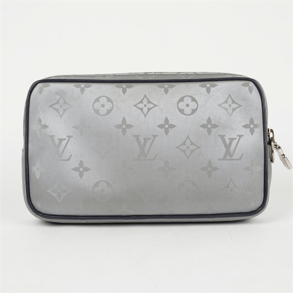 Túi LV Clutch hoa xám lòng cam sz22 (PN) KG+