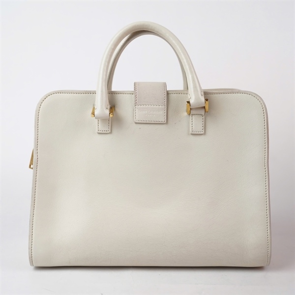 Túi YSL Handle trắng (GNR372087-1214) sz25 KG+