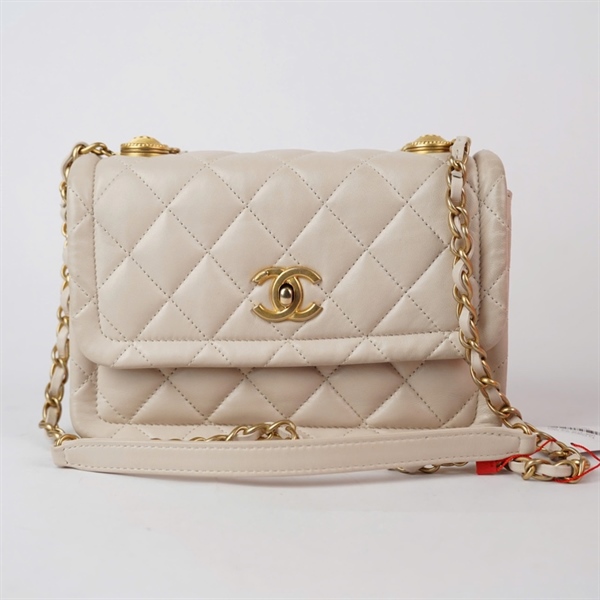 Túi Chanel Woc trắng (30616105) sz21 KG+