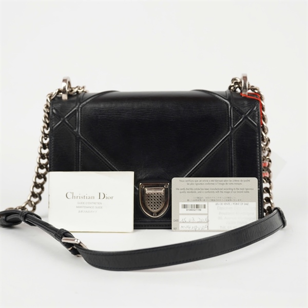 Túi Dior Woc đen sz22 (PN) KG+