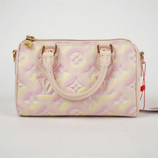 Túi LV speedy nano hồng (PN) KG+