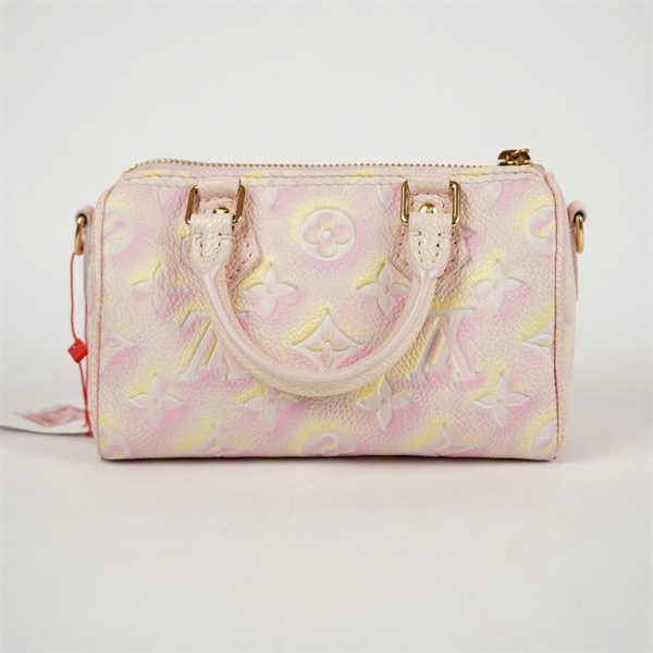 Túi LV speedy nano hồng (PN) KG+