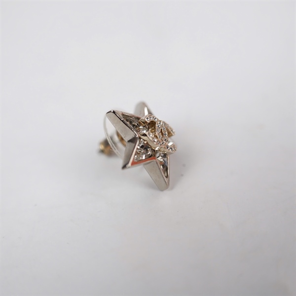 Bông tai Chanel ngôi sao KG+