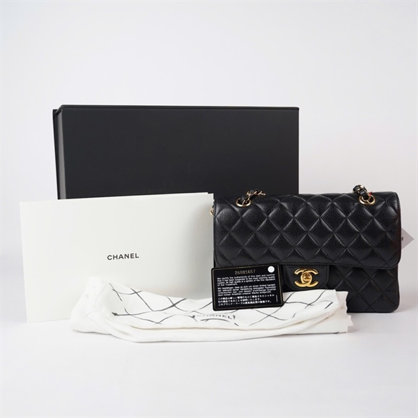 Túi Chanel Classic đen (26081657) sz23 KG+