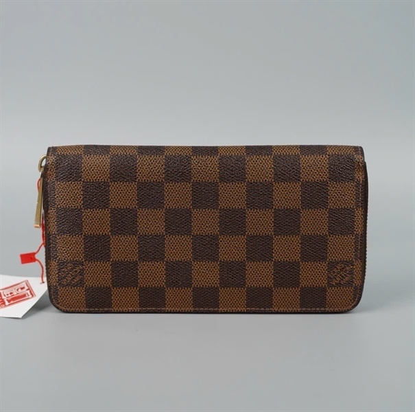 Ví LV ô vuông nâu (LT) KG+