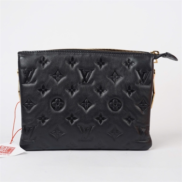 Túi LV Coussin hoa đen 2 strap sz21 KG+