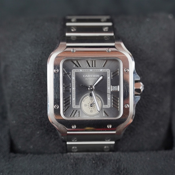Đồng hồ Cartier bạc (319456EY) sz38 +
