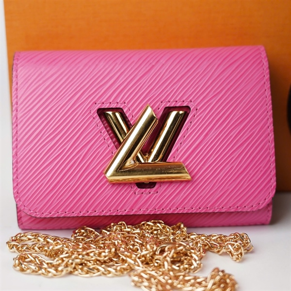 Túi LV Twist đen kèm ví + gương sz23 KG+