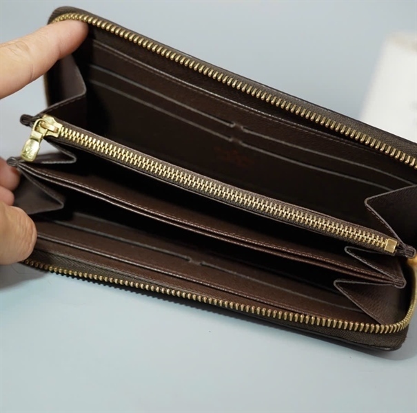 Ví LV ô vuông nâu (LT) KG+