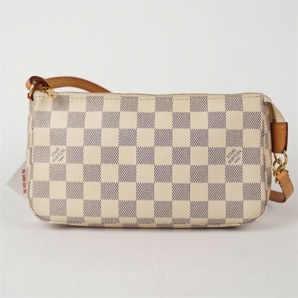 Túi LV Pochette ô vuông xám sz22 (HC)+