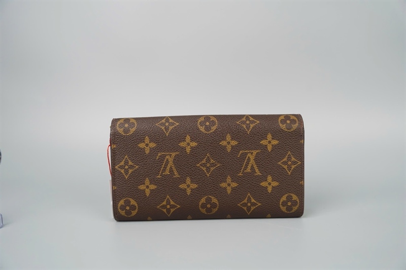 Ví LV hoa nâu nút vàng (LT) KG+
