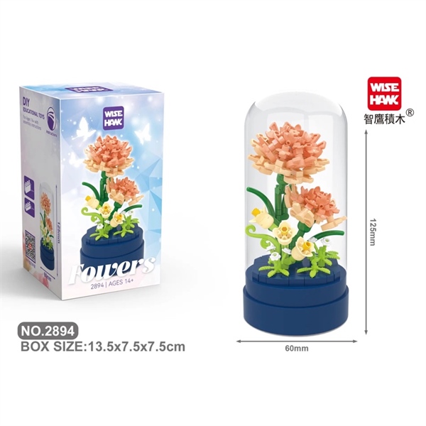 Bộ Xếp Hình Hoa Cẩm Chướng (2894)