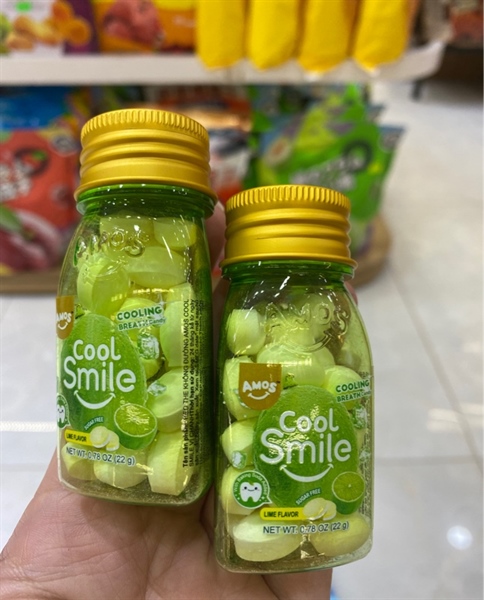 Kẹo cool smile chanh hủ 22g