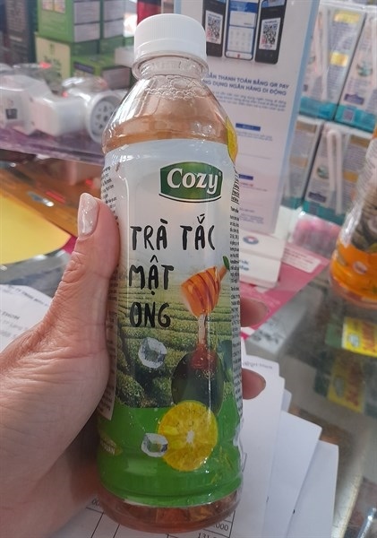 Trà Ô Long Cozy Tắc Mật Ong 350ml