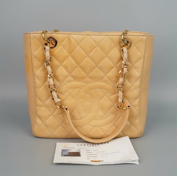Túi Chanel tote nude (16972934) sz24 +