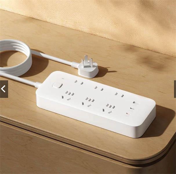 Ổ Cắm Thông Minh Xiaomi Power Strip 6 Ổ Cắm điện 1 Cổng USB 67w x 2 cổng type C 25w