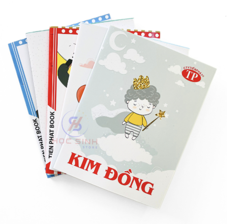 Tập 5 Ô Ly Kim Đồng 96 Trang, Định Lượng 100gsm, Giấy Dày, Bìa Cứng