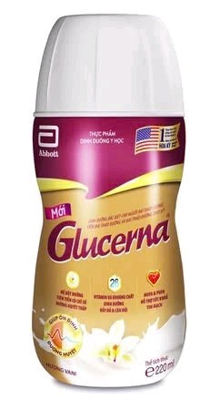 Sữa Glucerna hương Vani 220ml (Thùng 2 lốc x 12 chai) - Abbott/Hà Lan