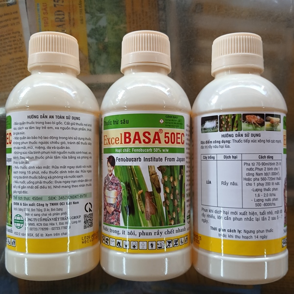 BASA excel 50EC, chai 450ml. v