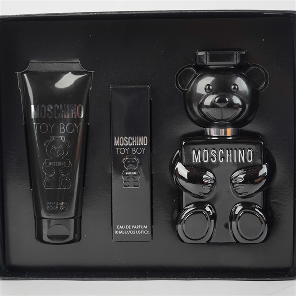 Set nước hoa Moschino Toy Boy 3 món (No seal) (PN) KG+