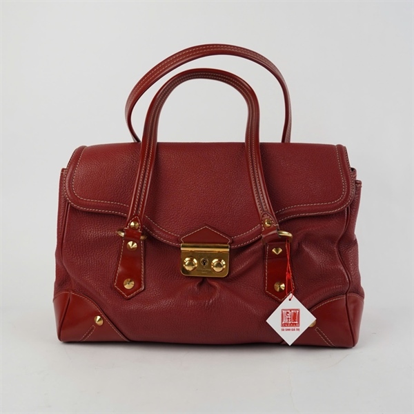 Túi LV tote đỏ sz37 (HN) KG+