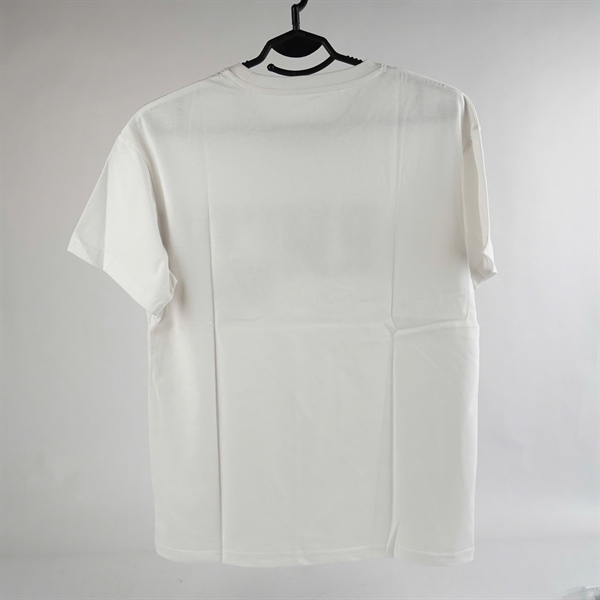 Áo thun trắng in chữ RMCPD L KG+