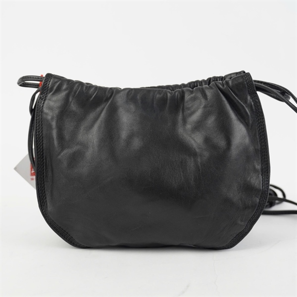 Túi Loewe đen dây rút sz24 KG+