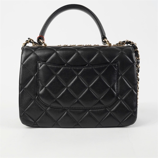 Túi Chanel Handle đen (XENAP16C) sz25 +